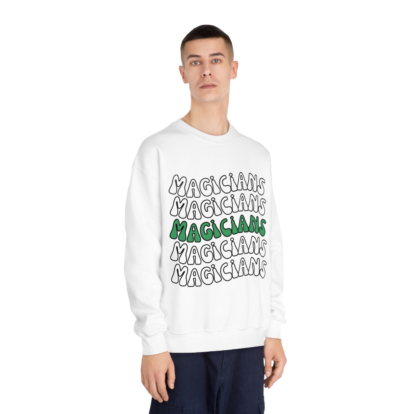 Magicians Repeat Unisex DryBlend® Crewneck Sweatshirt