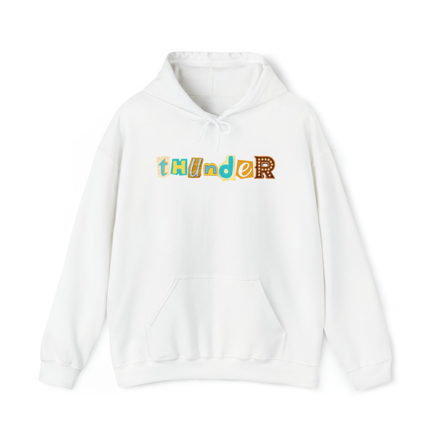 Thunder Ransom Letter Unisex Heavy Blend™ Hooded Sweatshirt