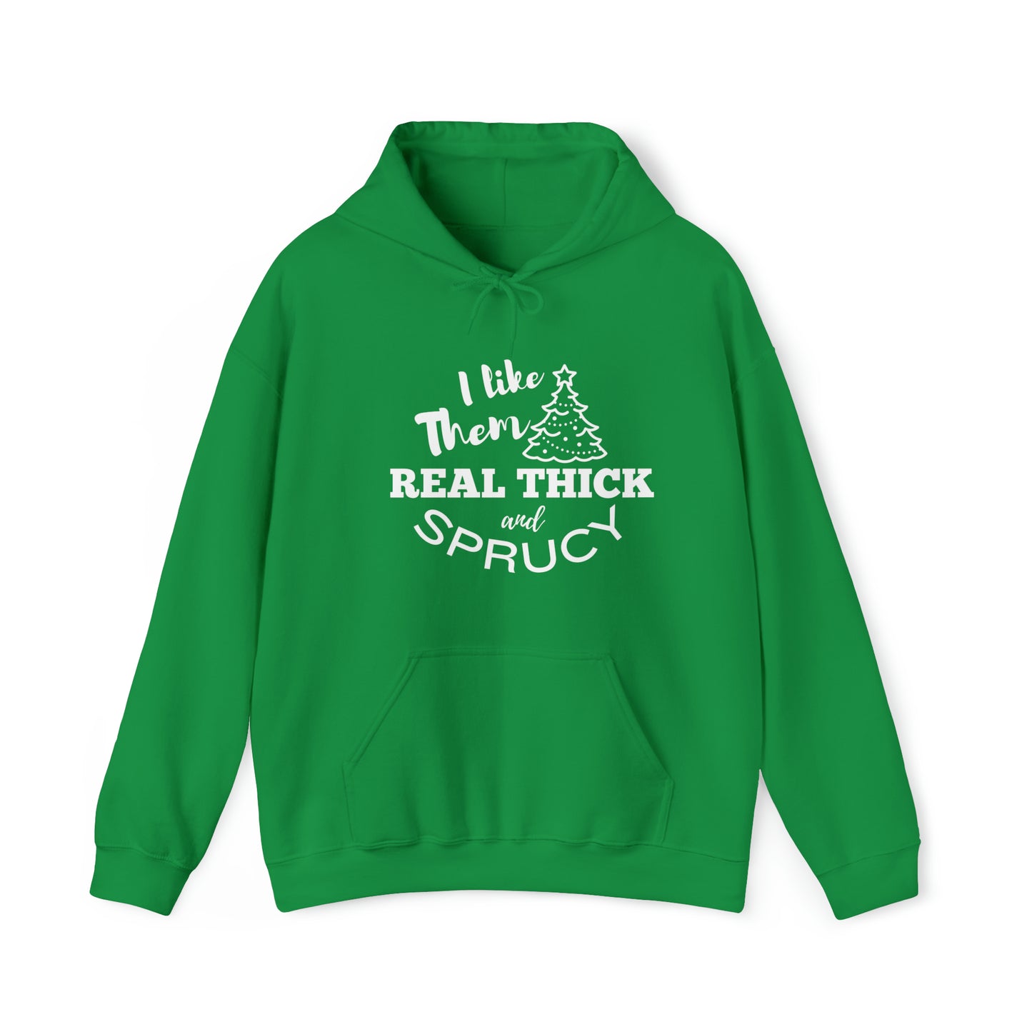 I Like Them Real Thick and Juicy Unisex Heavy Blend™ Hooded Sweatshirt