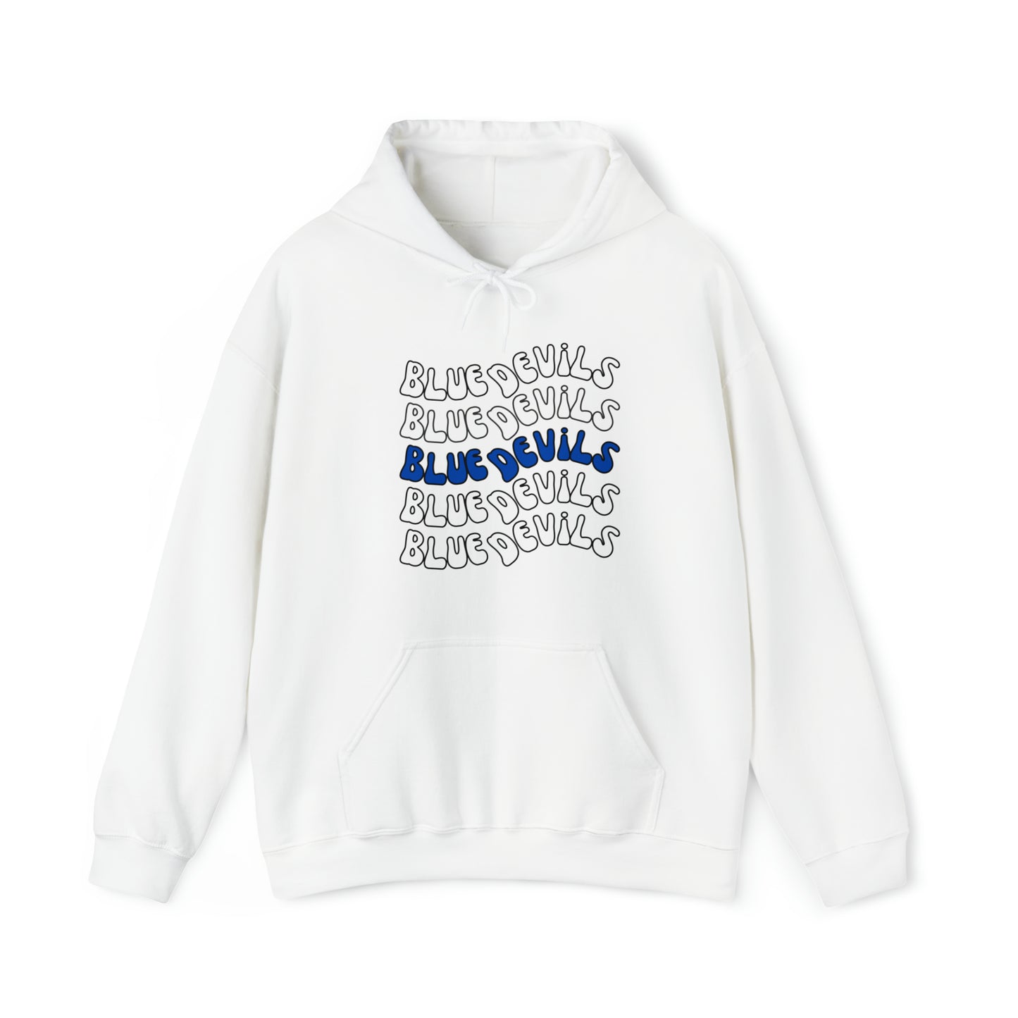 Blue Devils Repeat Unisex Heavy Blend™ Hooded Sweatshirt