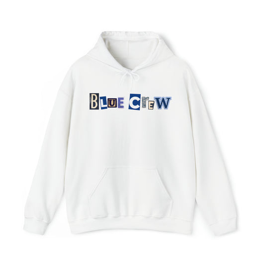 Mynderse Blue Crew Ransom Letters Unisex Heavy Blend™ Hooded Sweatshirt