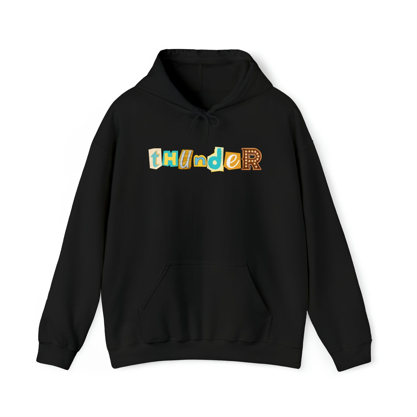 Thunder Ransom Letter Unisex Heavy Blend™ Hooded Sweatshirt