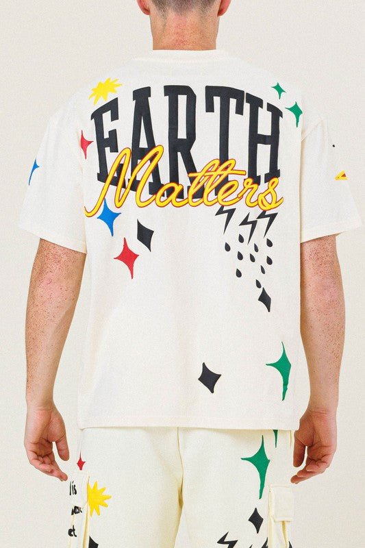 EARTH GRAPHIC TEE