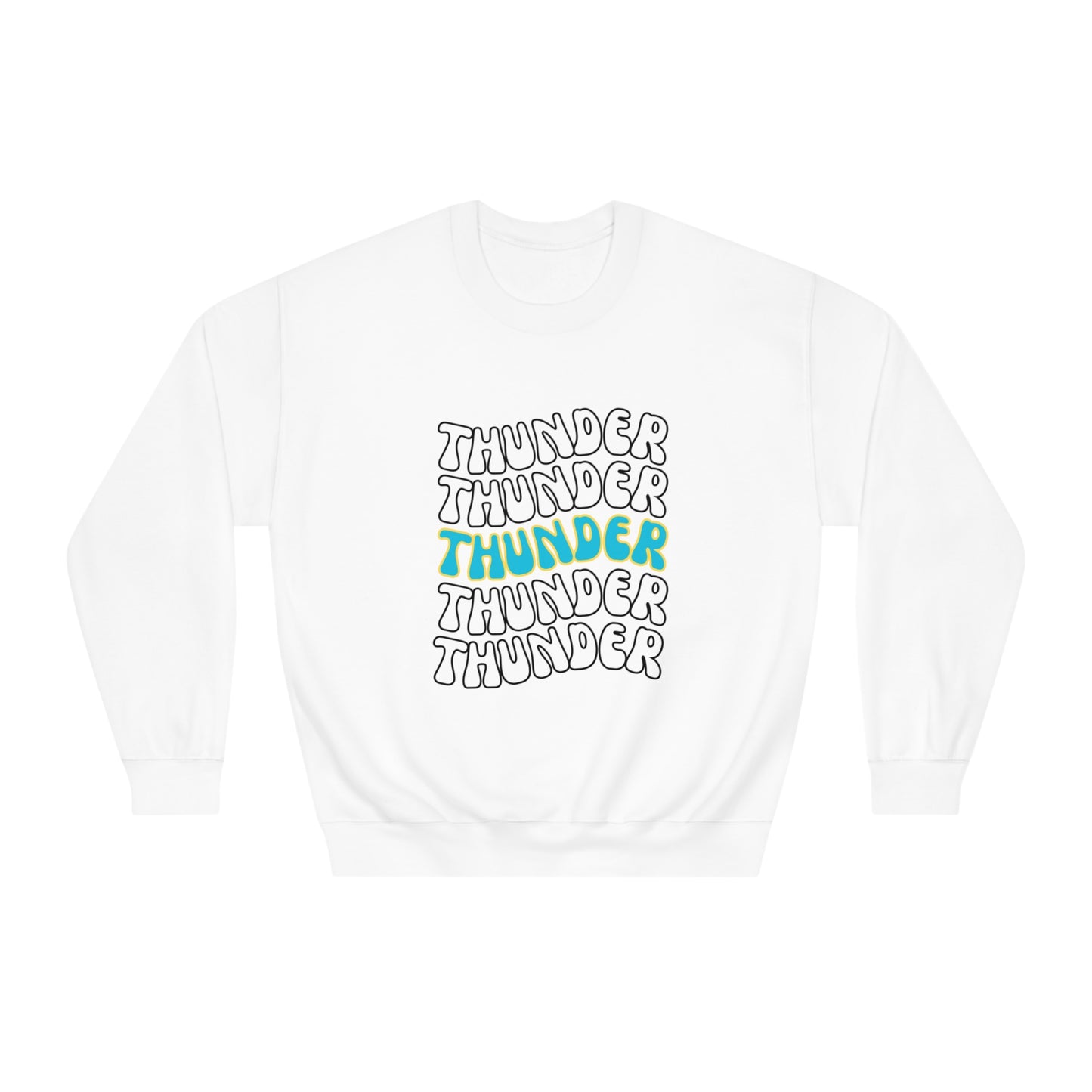 Thunder Repeat Unisex DryBlend® Crewneck Sweatshirt