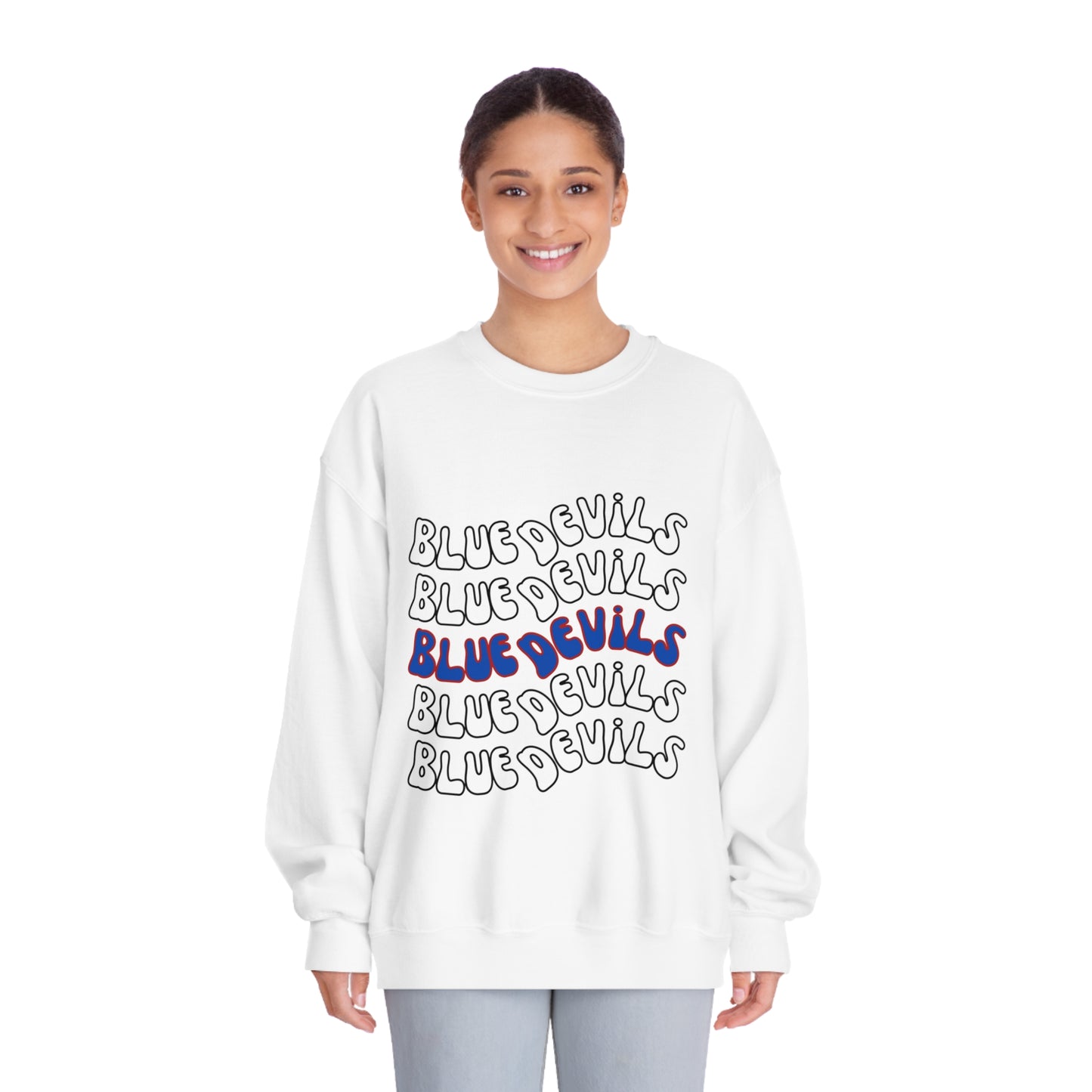 Mynderse Blue Devils Unisex DryBlend® Crewneck Sweatshirt