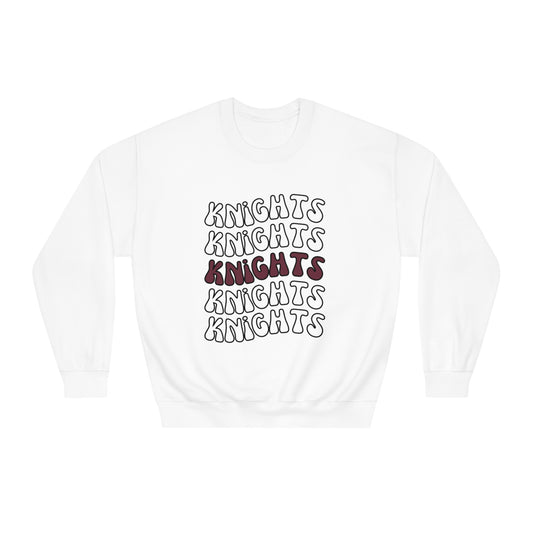 Knights Repeat Unisex DryBlend® Crewneck Sweatshirt