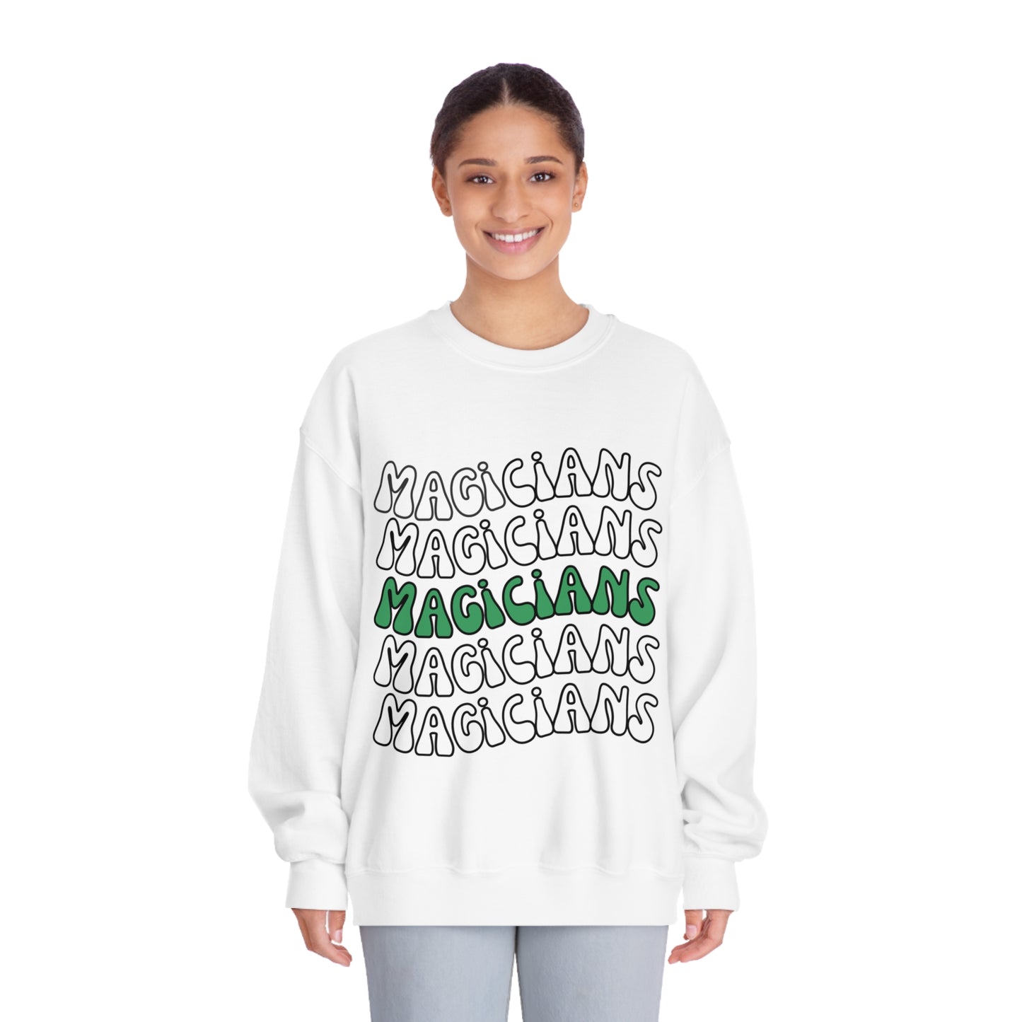 Magicians Repeat Unisex DryBlend® Crewneck Sweatshirt