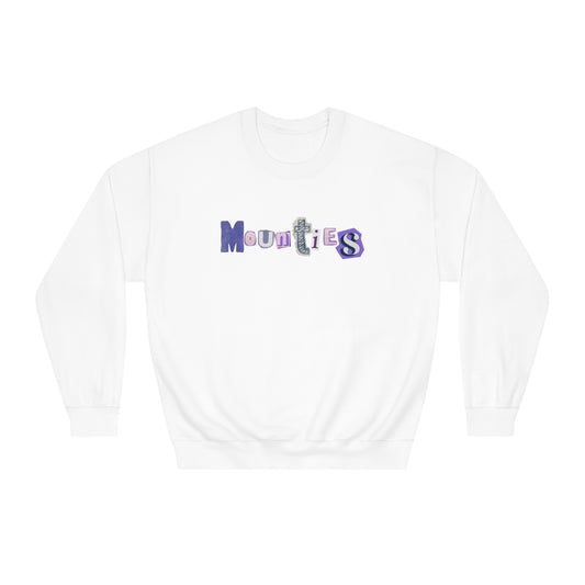 Mountie Ransom Letter Unisex DryBlend® Crewneck Sweatshirt