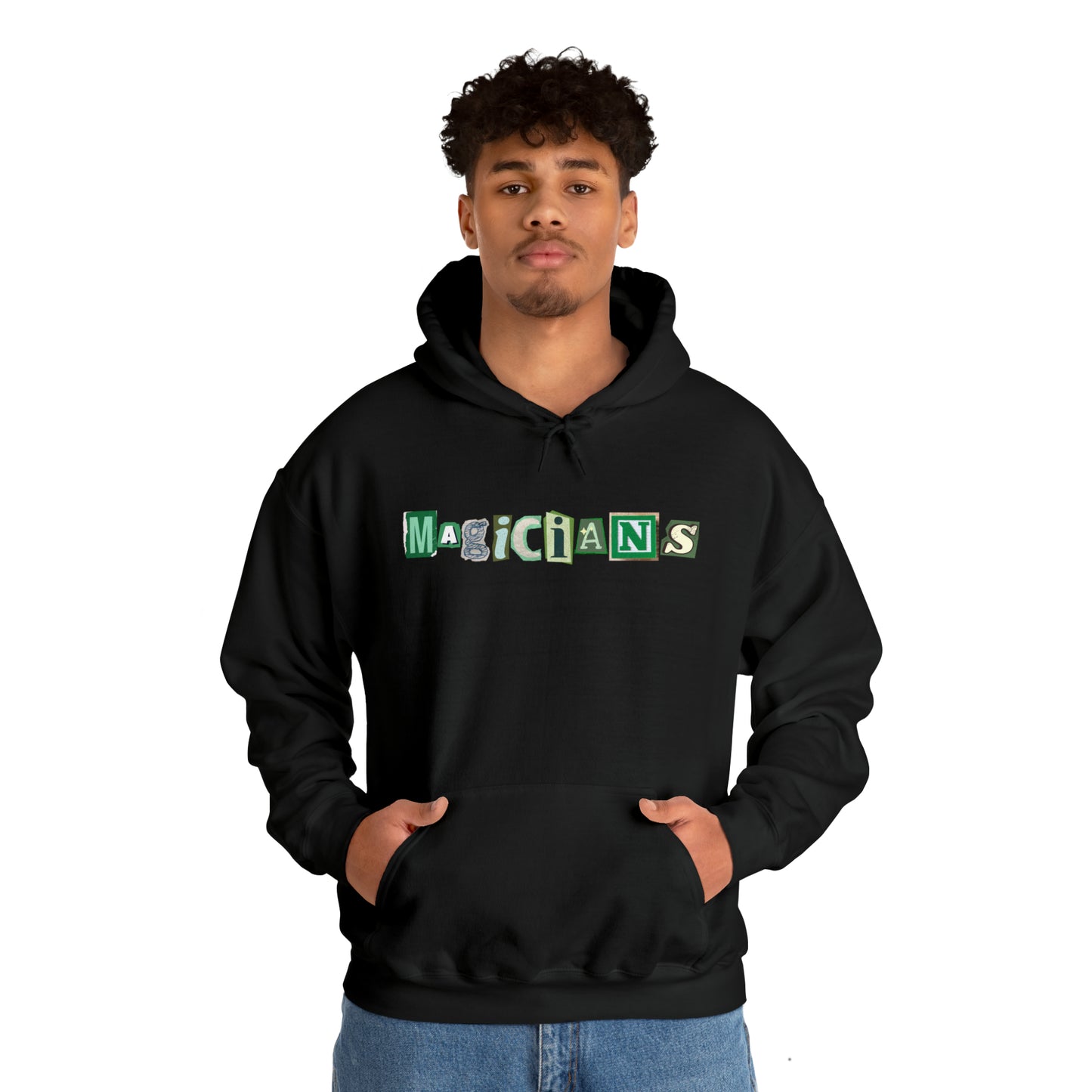 Magicians Ransom Letter Unisex Heavy Blend™ Hooded Sweatshirt