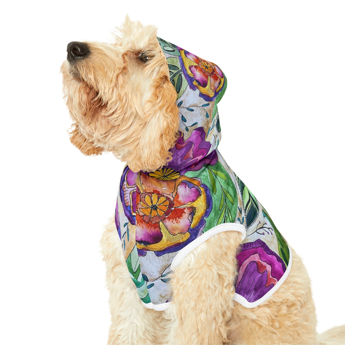 I hope your day blossoms! Pet Hoodie