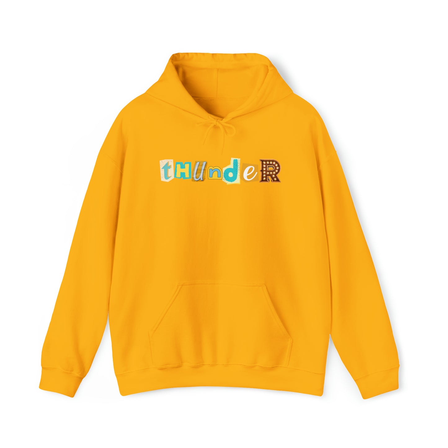 Thunder Ransom Letter Unisex Heavy Blend™ Hooded Sweatshirt