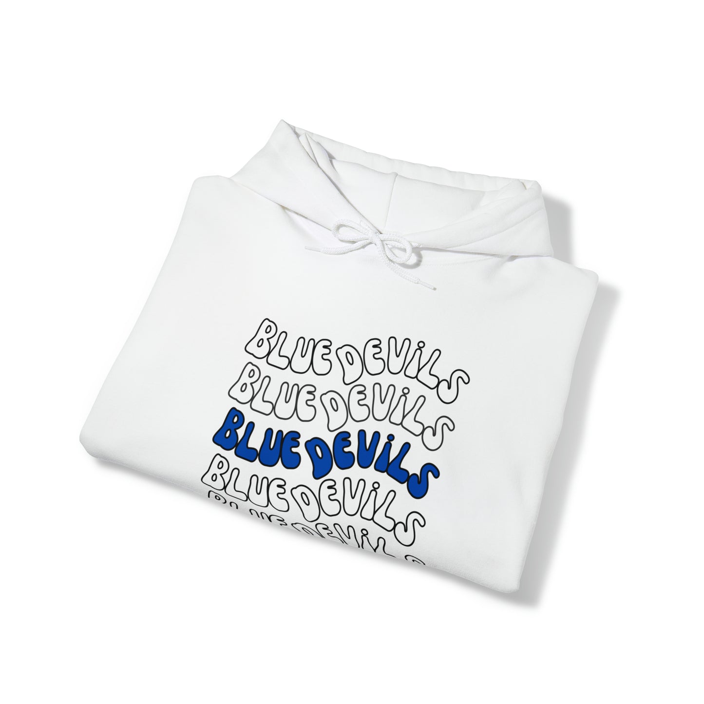 Blue Devils Repeat Unisex Heavy Blend™ Hooded Sweatshirt