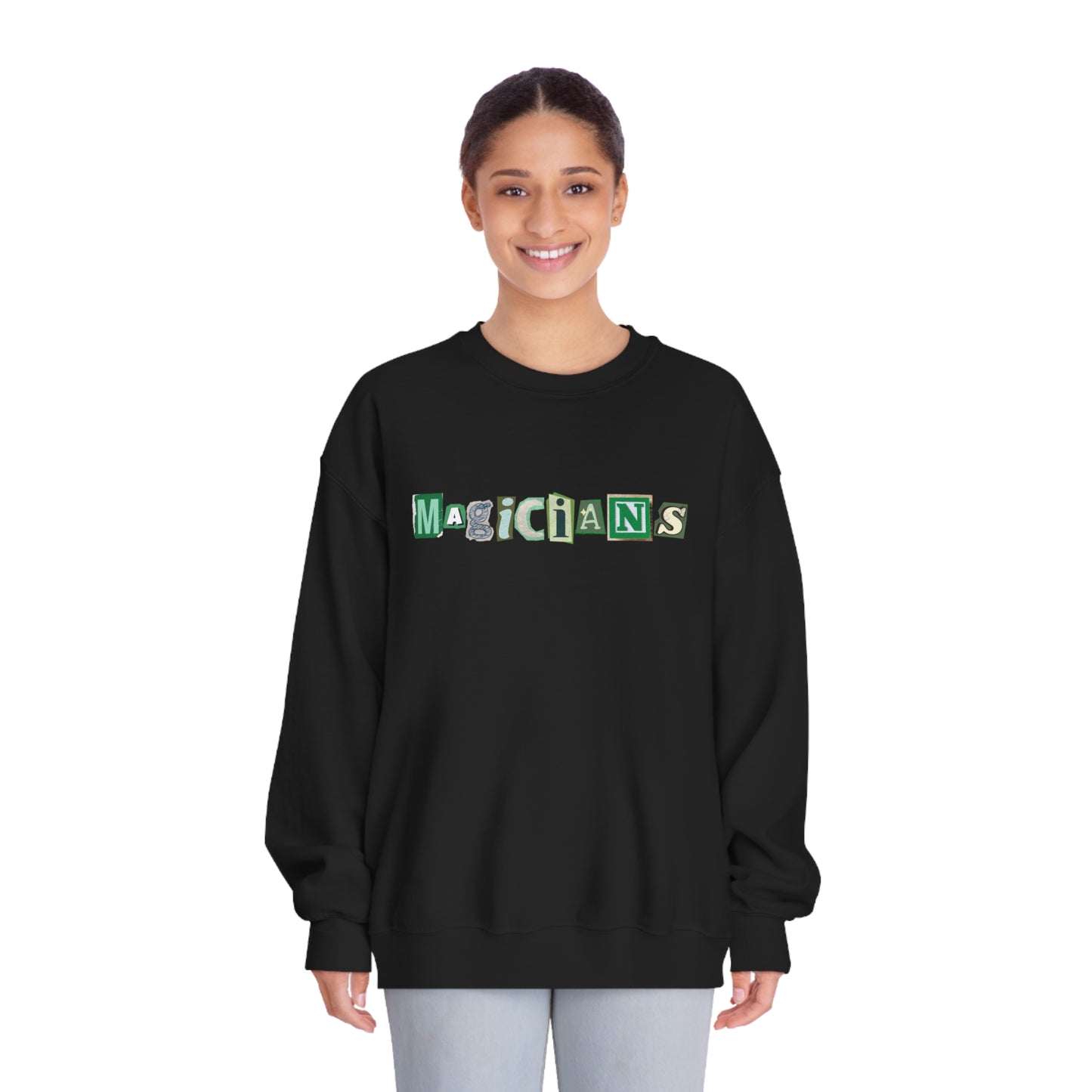 Magicians Ransom Letter Unisex DryBlend® Crewneck Sweatshirt