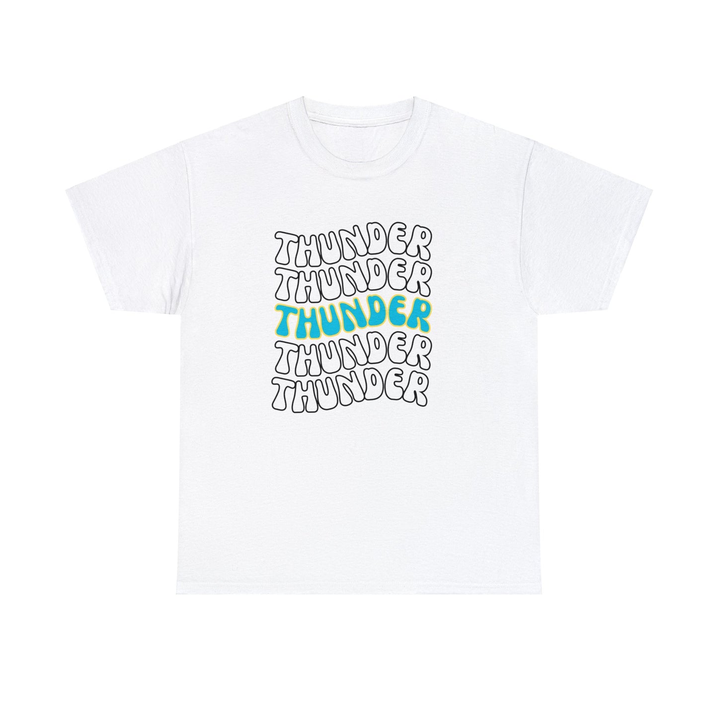 Thunder Repeat Unisex Heavy Cotton Tee