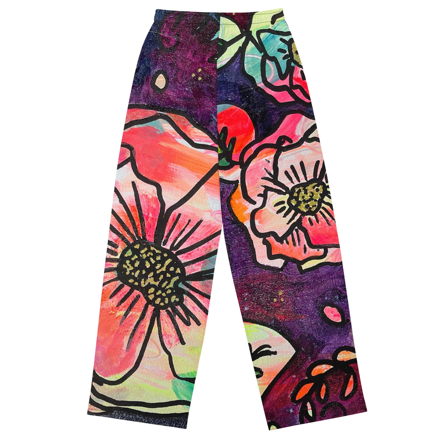 Pick-Me-Up All-over print unisex wide-leg pants