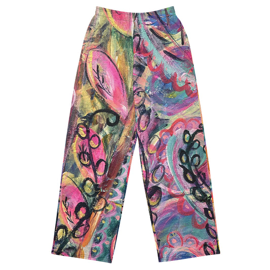 Find That Magic All-over print unisex wide-leg pants