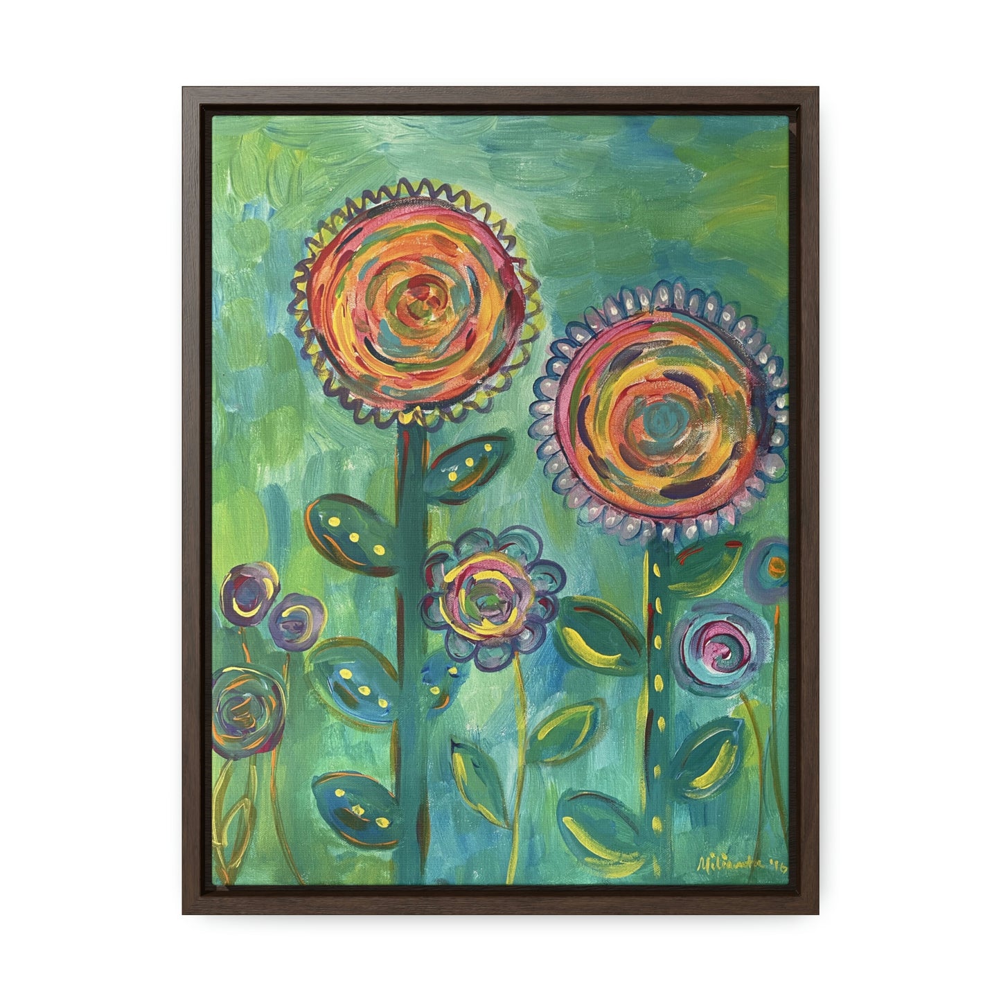 Don't Be A Wallflower Gallery Canvas Wraps, Vertical Frame