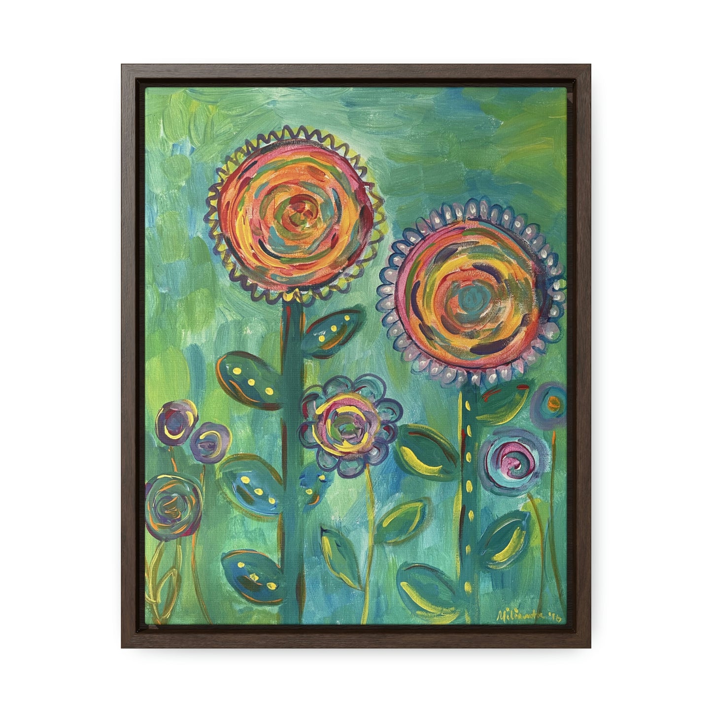 Don't Be A Wallflower Gallery Canvas Wraps, Vertical Frame