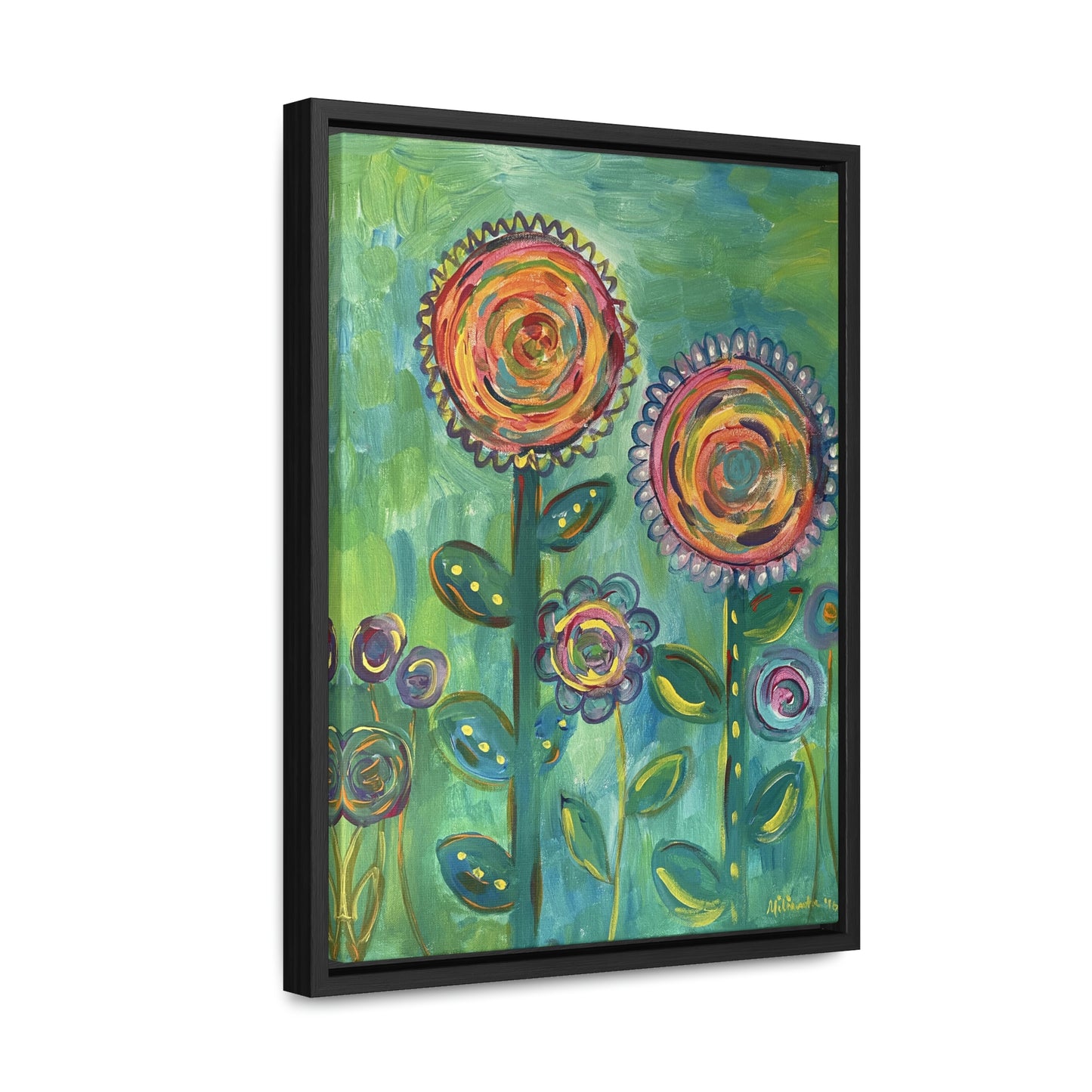 Don't Be A Wallflower Gallery Canvas Wraps, Vertical Frame