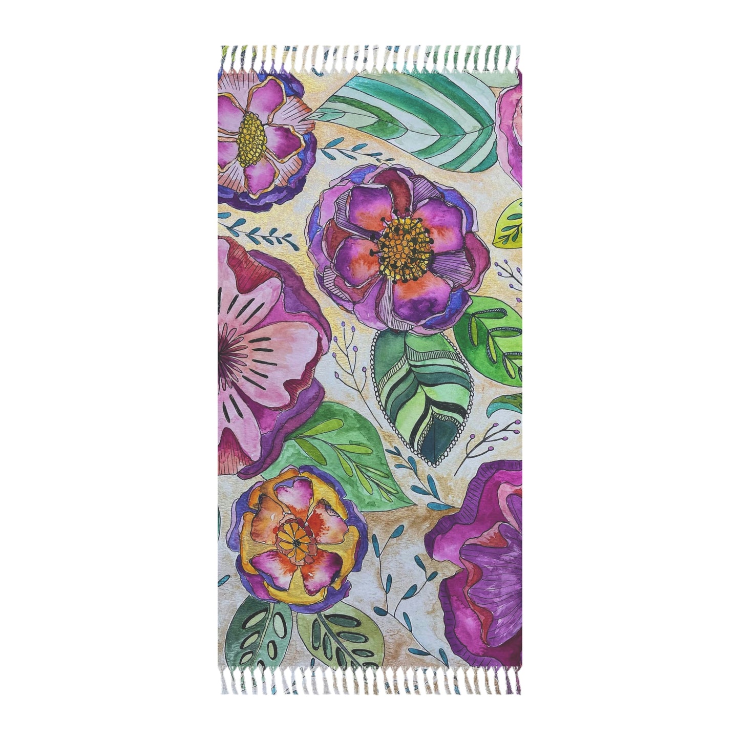 I hope your day blooms! Boho Beach Cloth