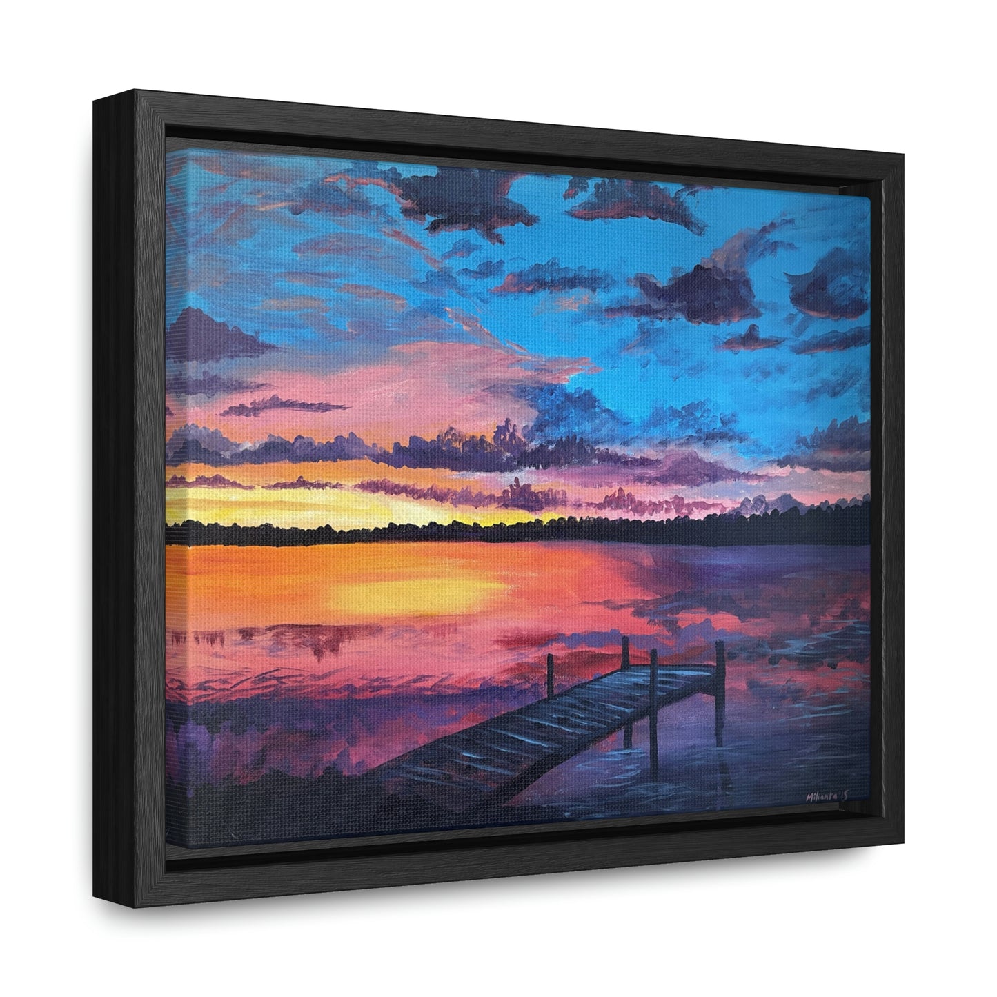 Rise and Shine! Canvas Wraps, Horizontal Frame