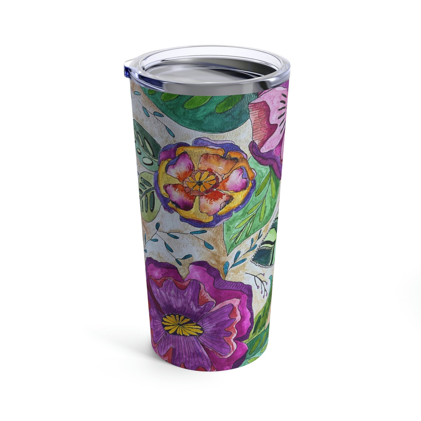 I hope your day blossoms! Tumbler 20oz