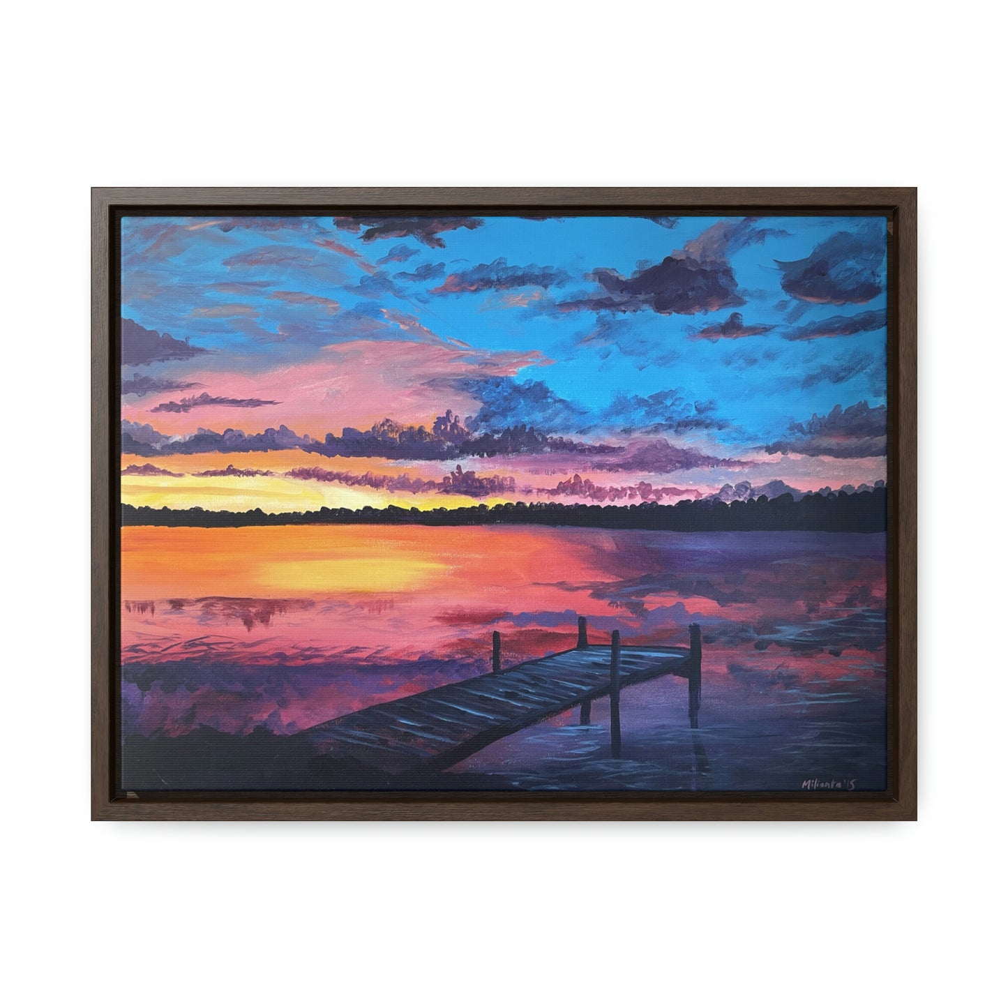 Rise and Shine! Canvas Wraps, Horizontal Frame