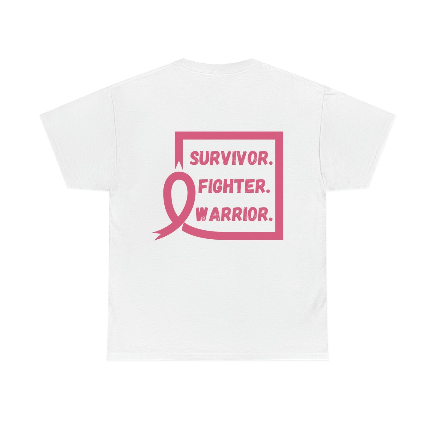 Survivor. Fighter. Warrior. Unisex Heavy Cotton Tee