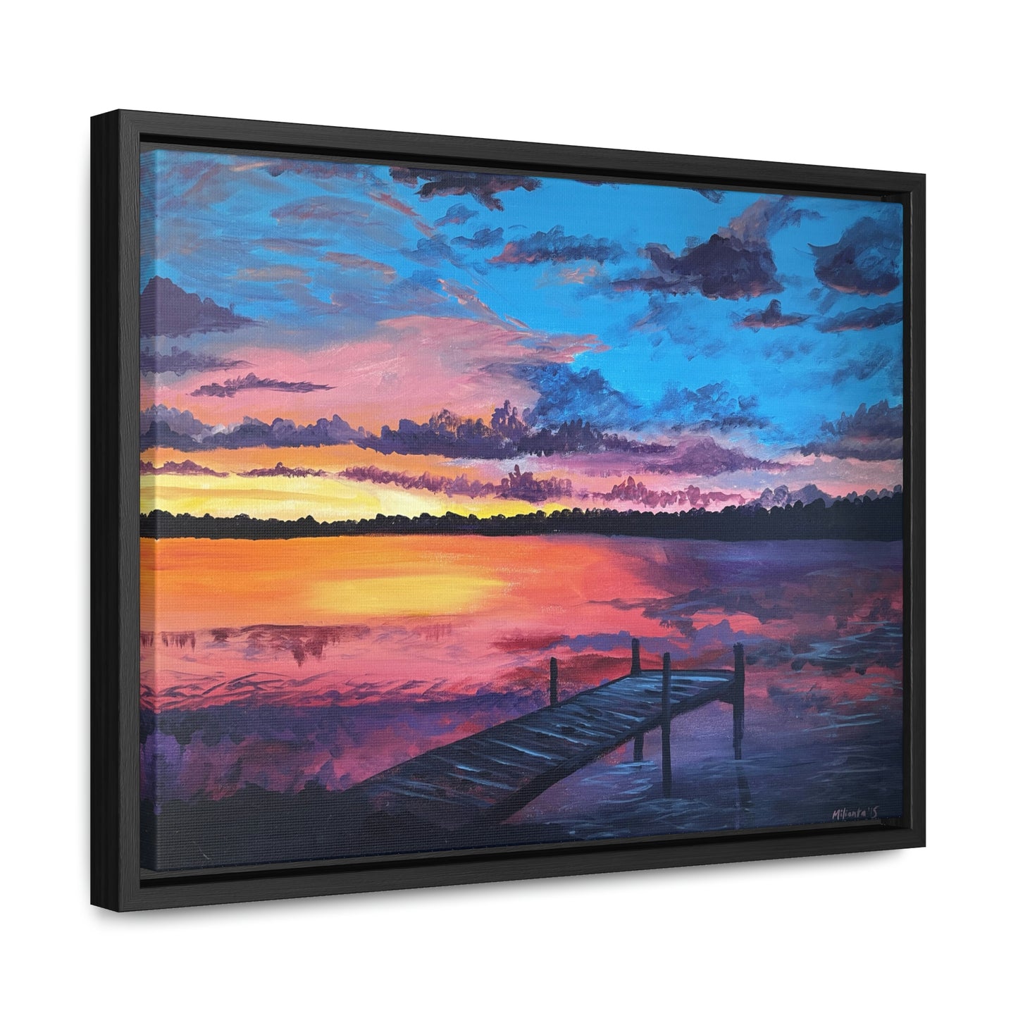 Rise and Shine! Canvas Wraps, Horizontal Frame