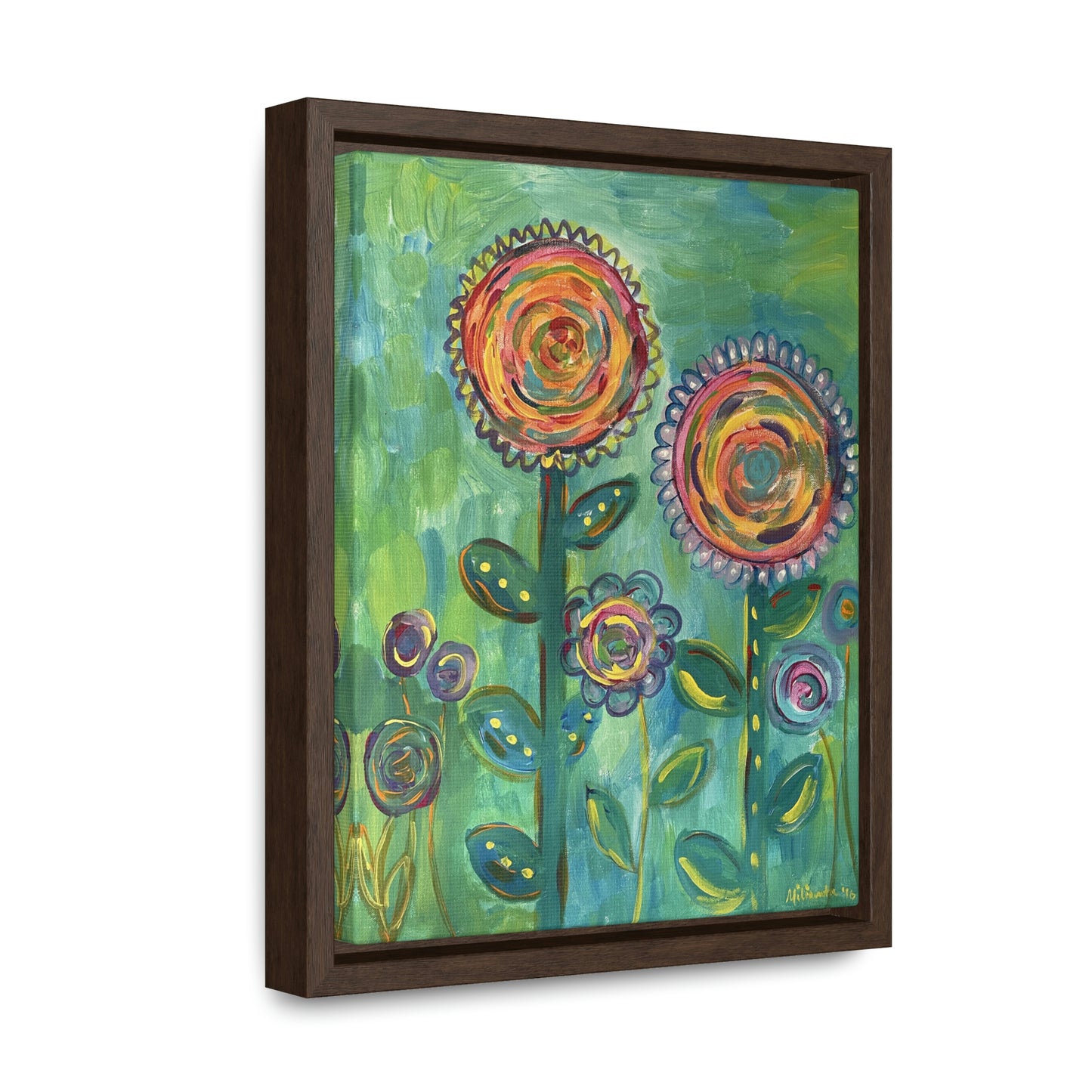 Don't Be A Wallflower Gallery Canvas Wraps, Vertical Frame