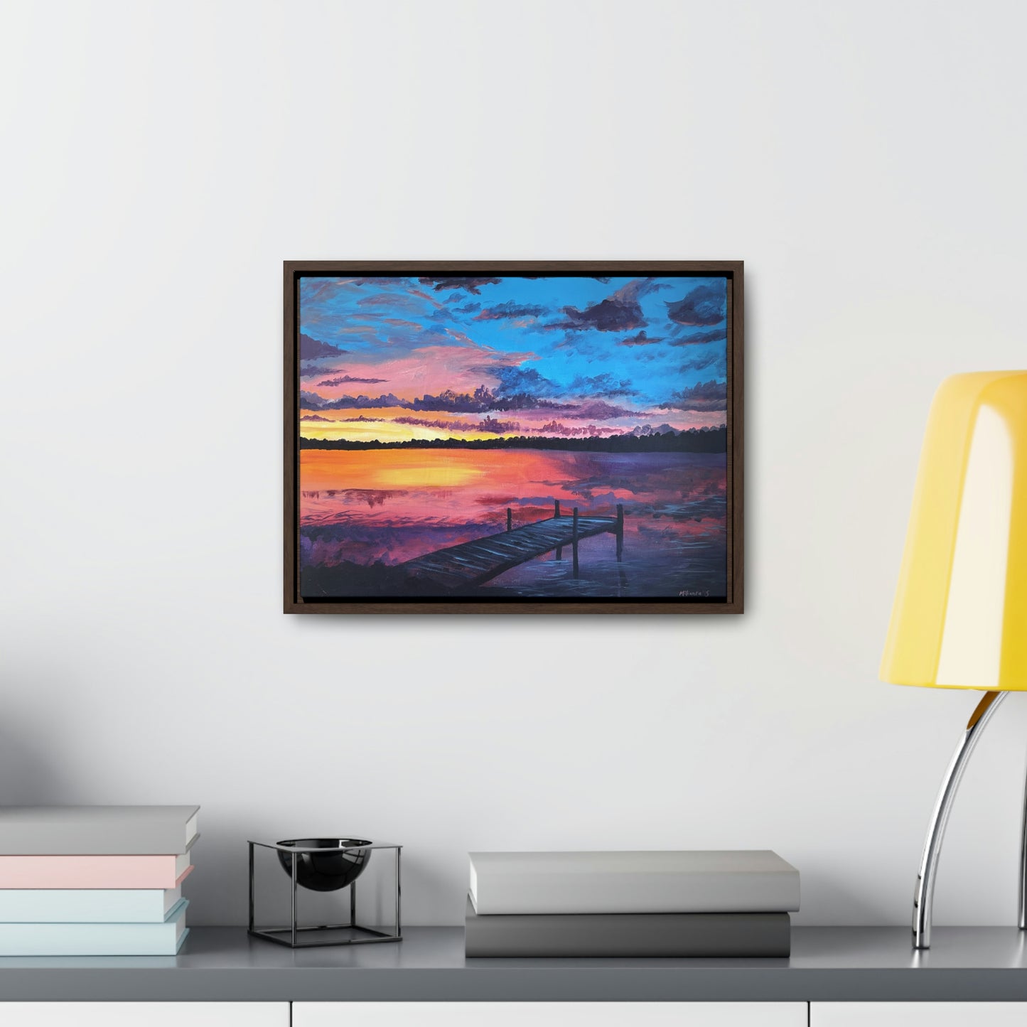 Rise and Shine! Canvas Wraps, Horizontal Frame