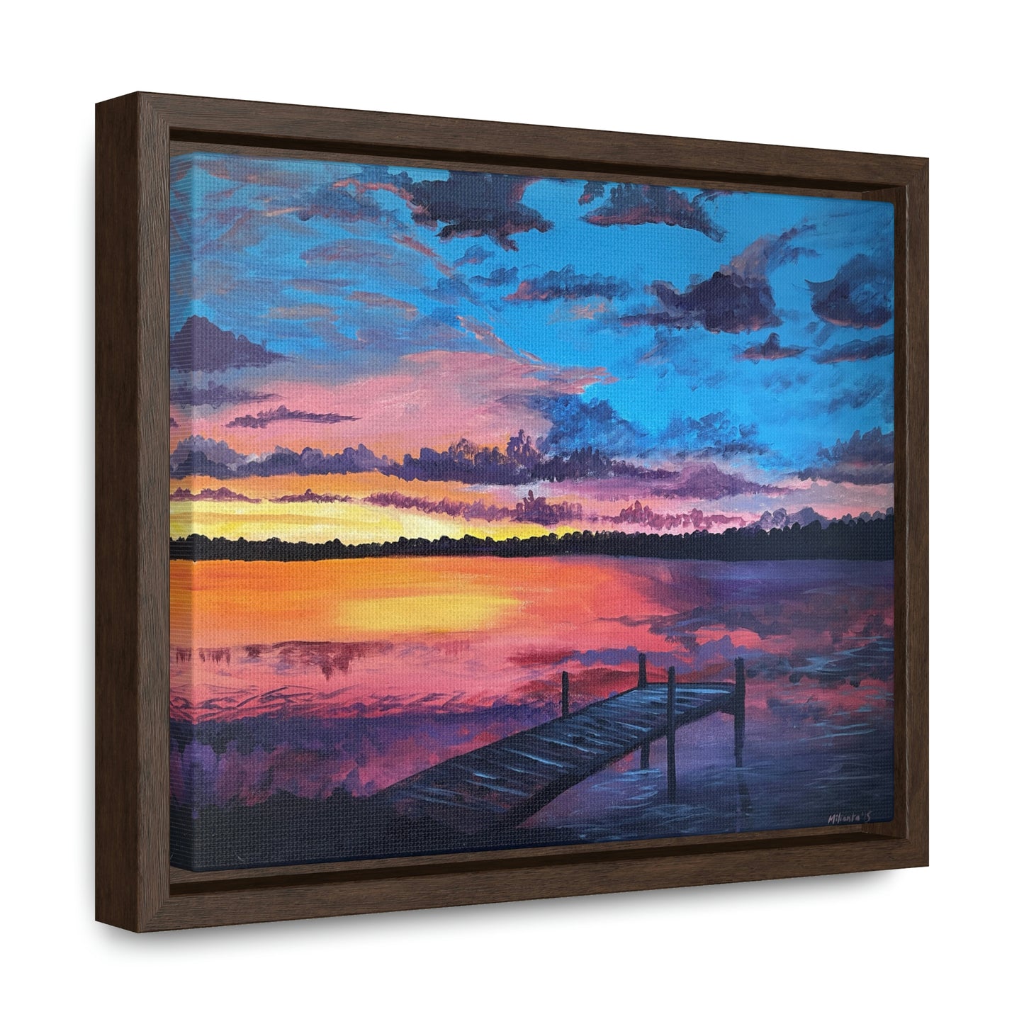 Rise and Shine! Canvas Wraps, Horizontal Frame