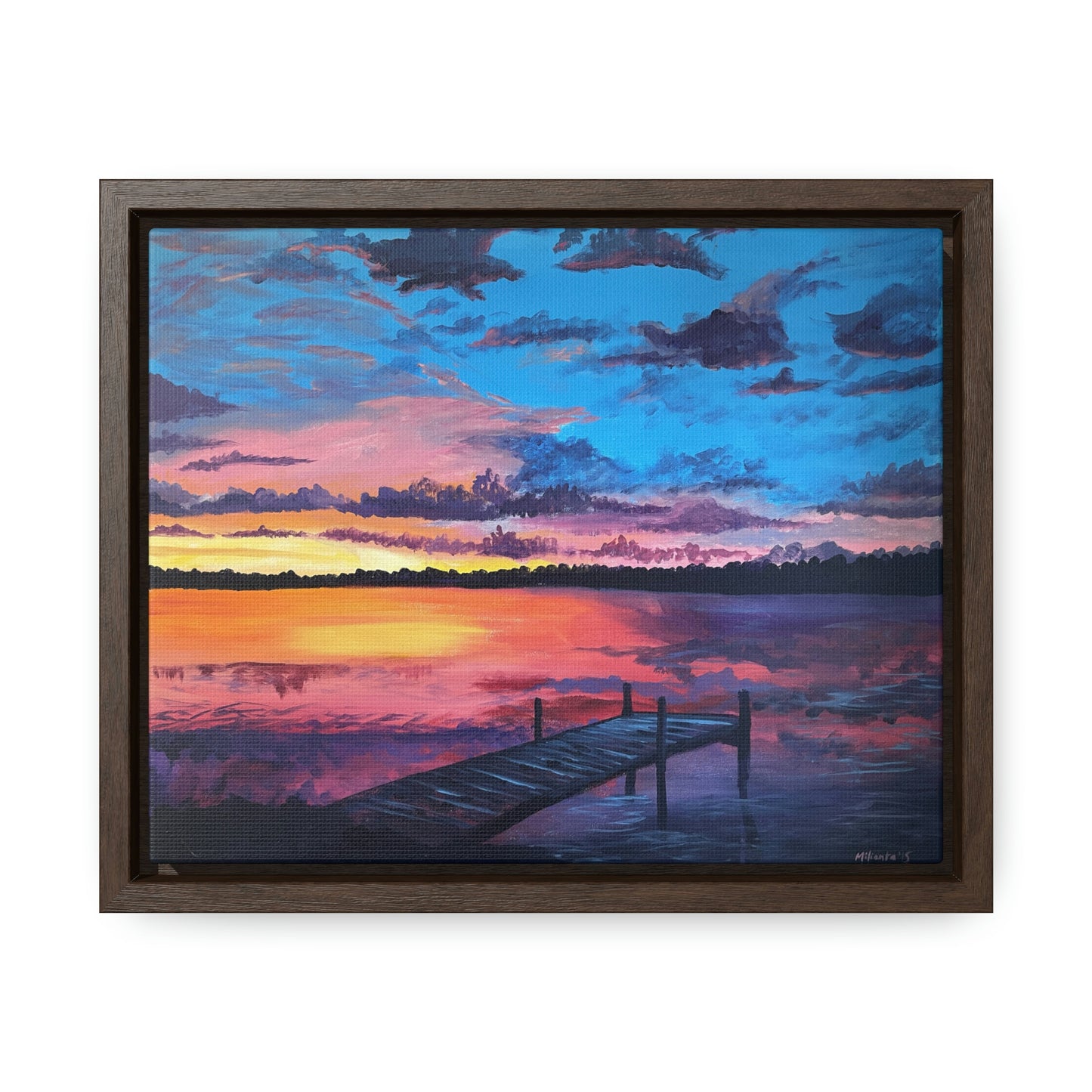 Rise and Shine! Canvas Wraps, Horizontal Frame