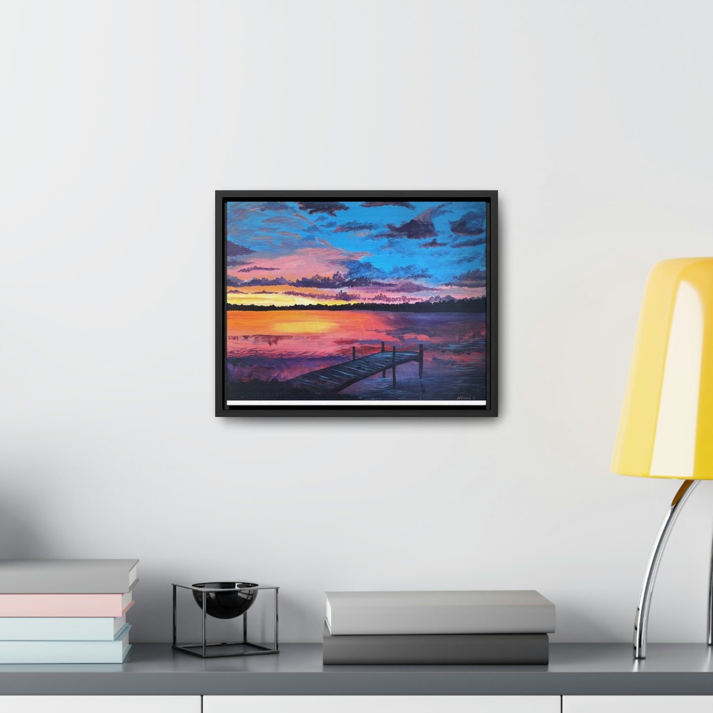 Rise and Shine! Canvas Wraps, Horizontal Frame