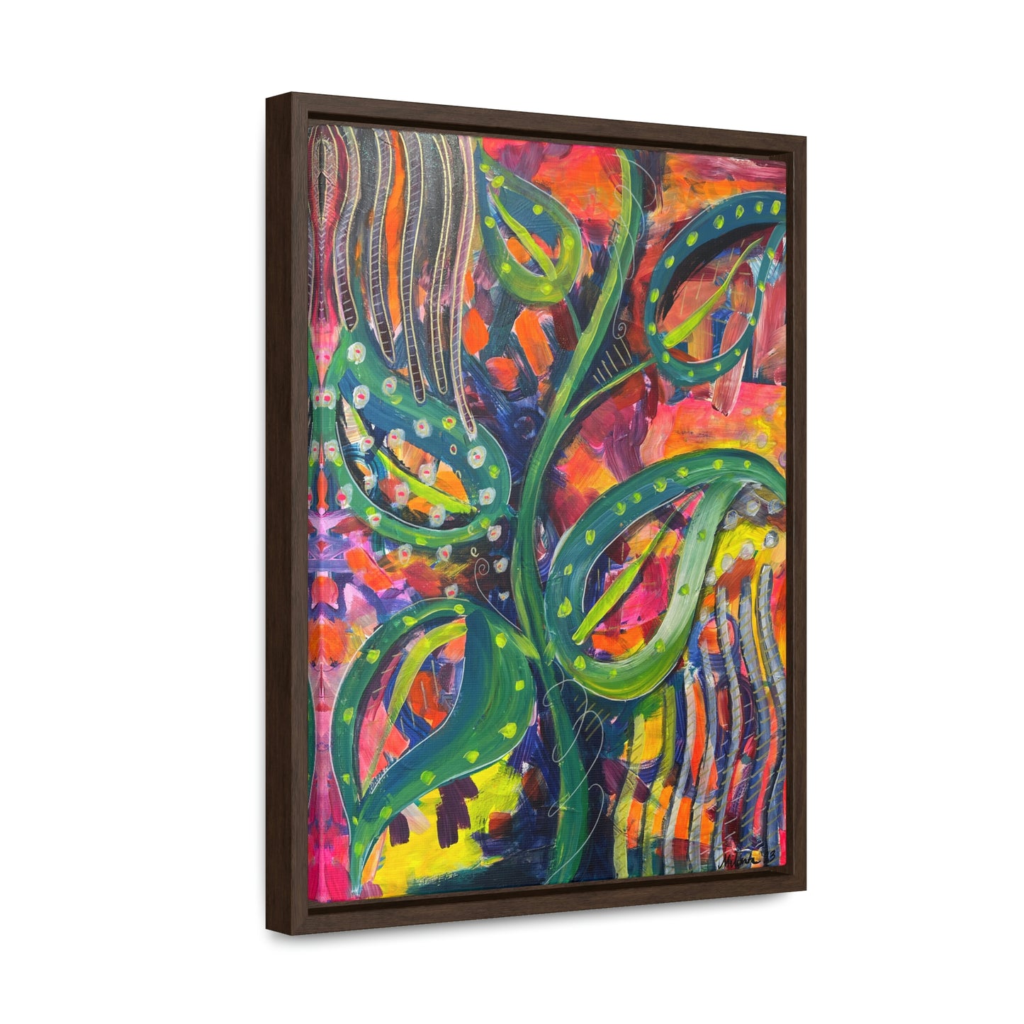 Twists and Turns Gallery Canvas Wraps, Vertical Frame