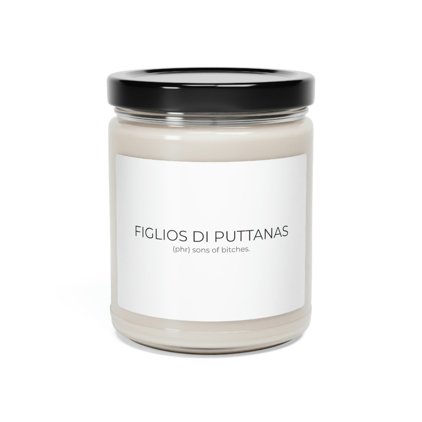 FIGLIOS DI PUTTANAS Scented Soy Candle, 9oz