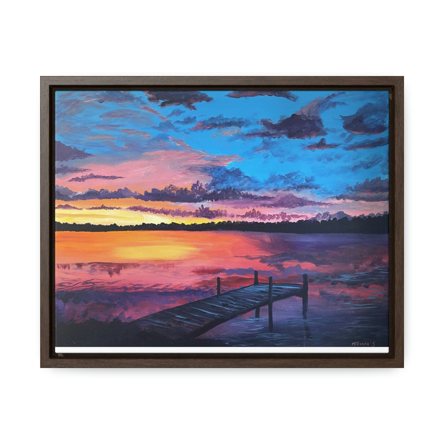 Rise and Shine! Canvas Wraps, Horizontal Frame