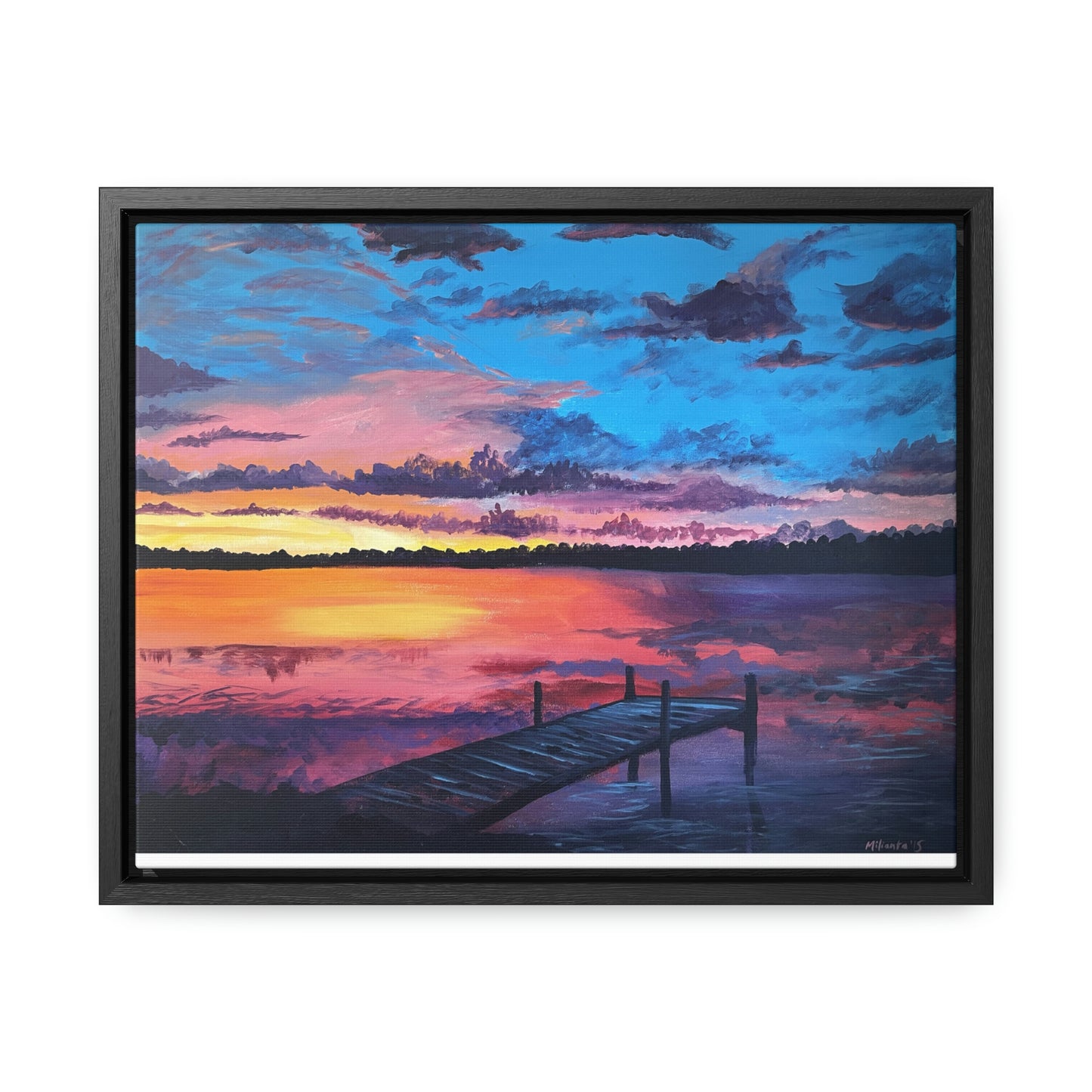 Rise and Shine! Canvas Wraps, Horizontal Frame