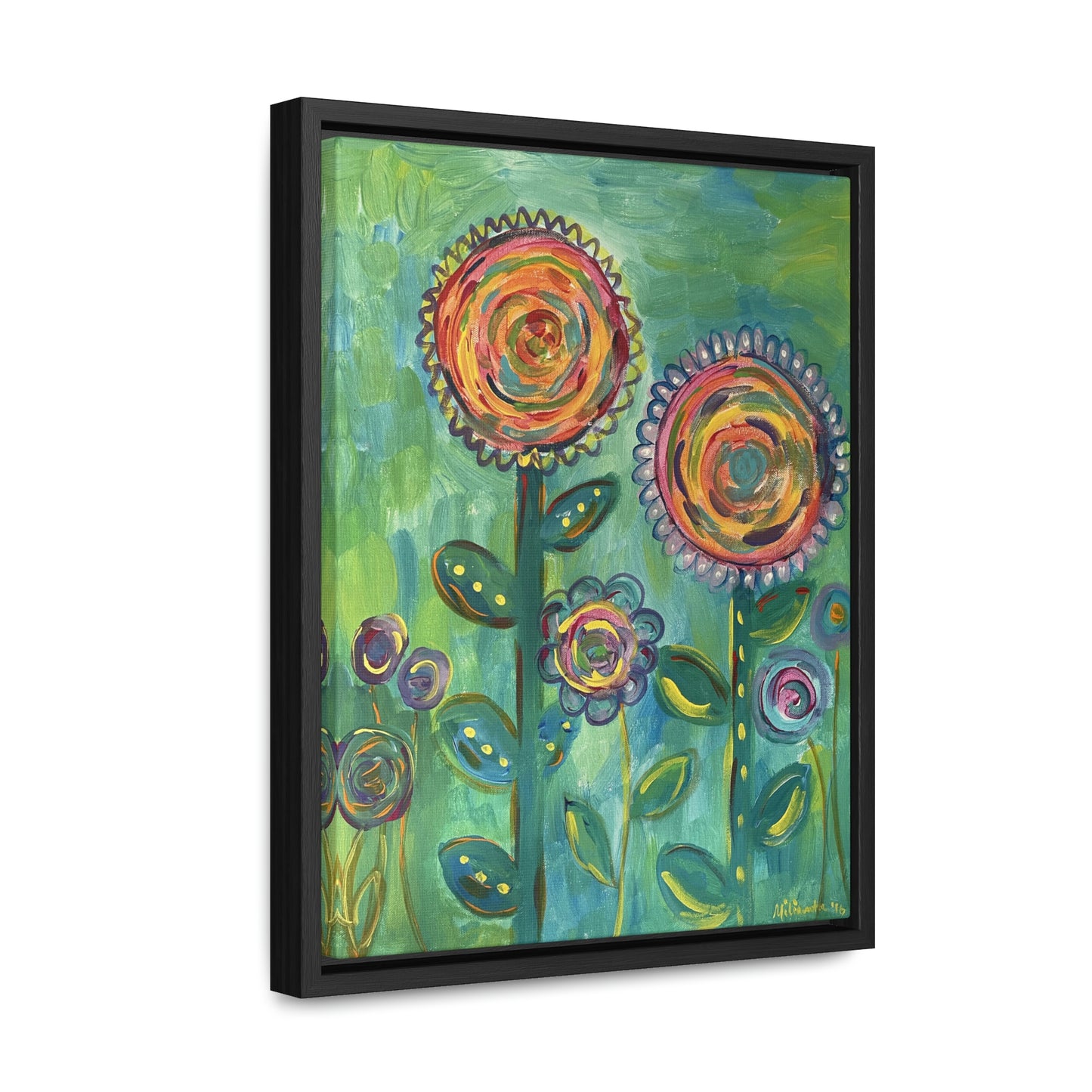 Don't Be A Wallflower Gallery Canvas Wraps, Vertical Frame