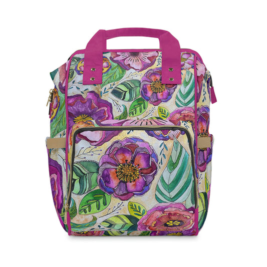 I hope your day blossoms! Multifunctional Diaper Backpack