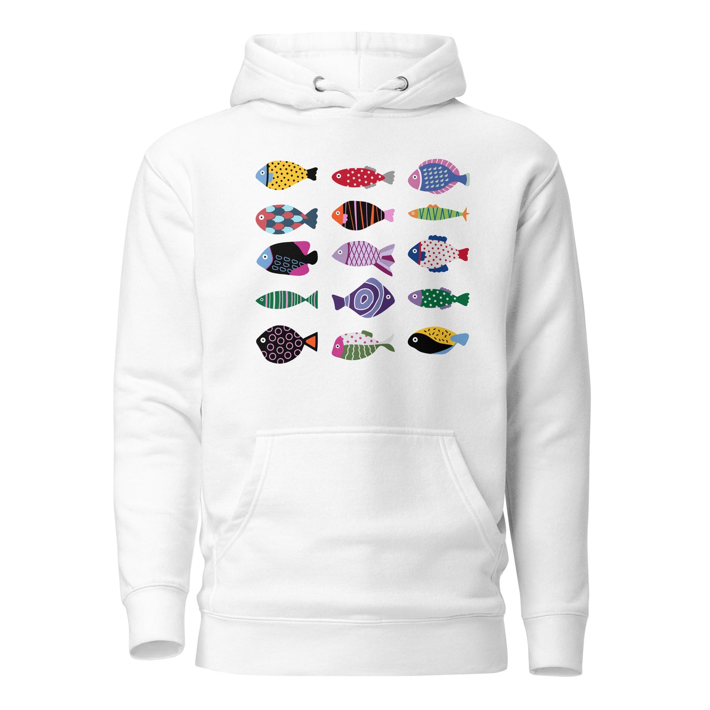 Here Fishy Fishy Unisex Hoodie