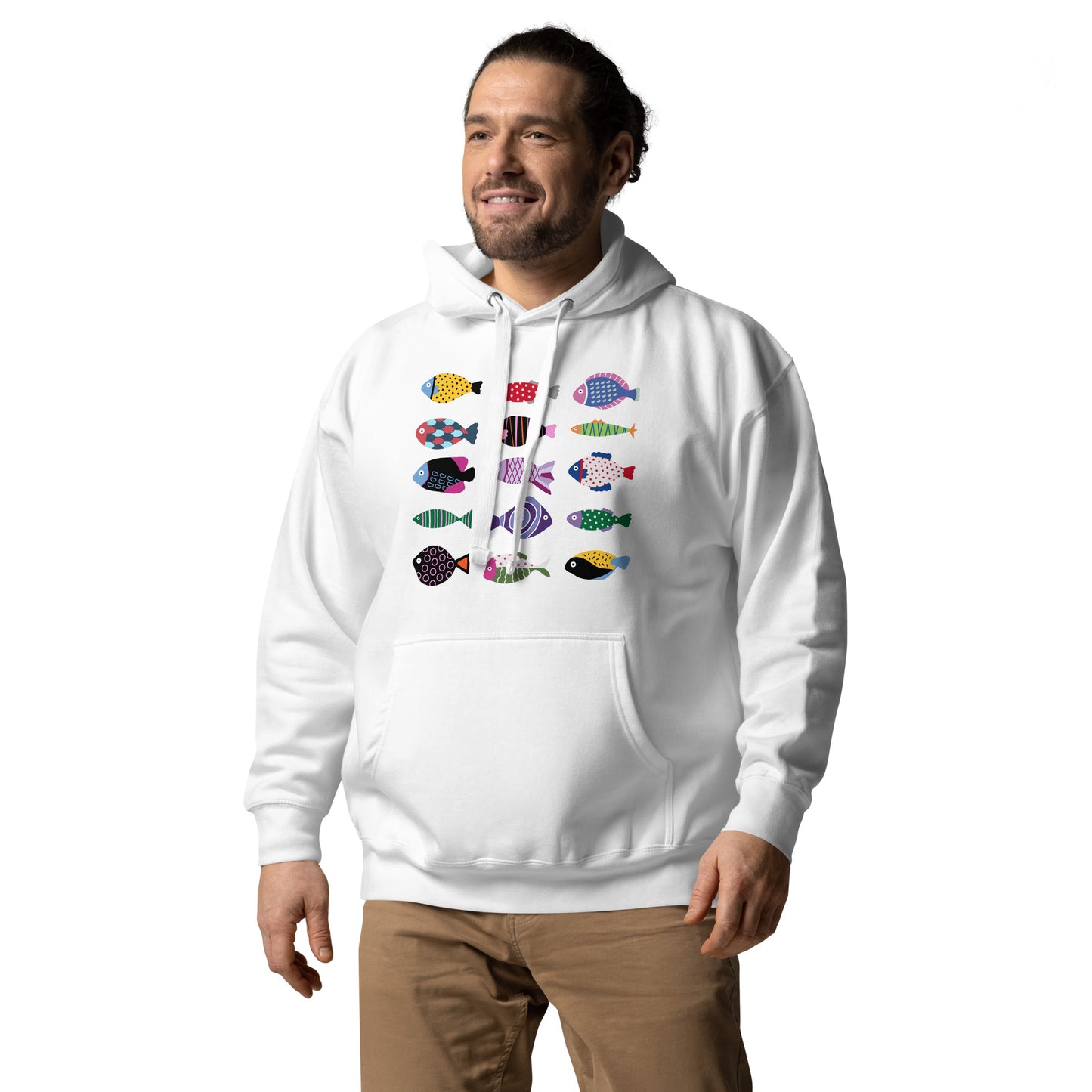 Here Fishy Fishy Unisex Hoodie